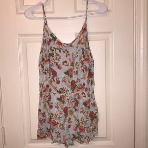 Forever21 floral romper
